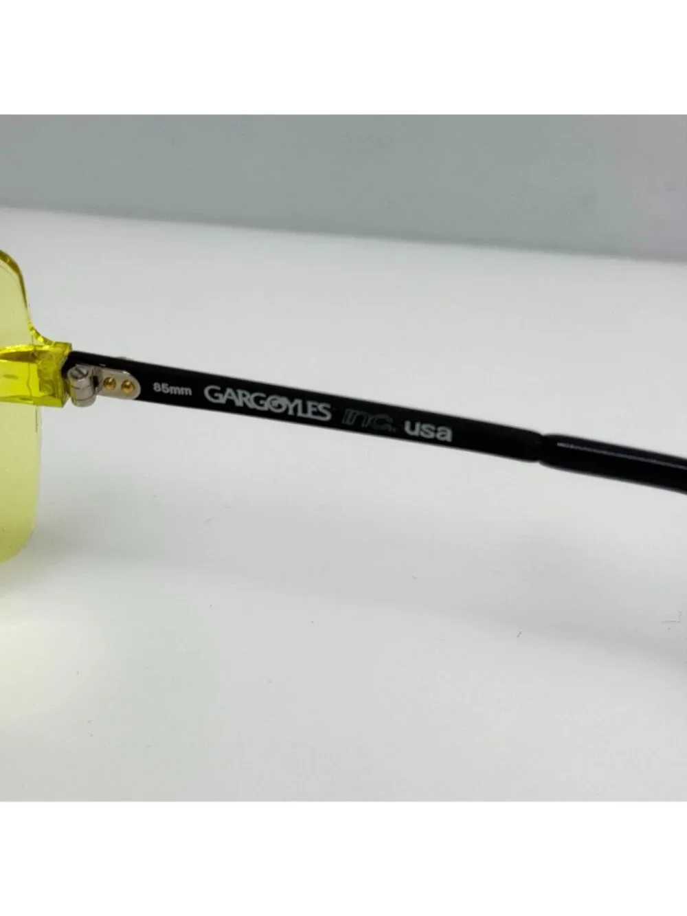 Gargoyles Sunglasses Terminator Dale Earnhardt Yellow Shooting With Case